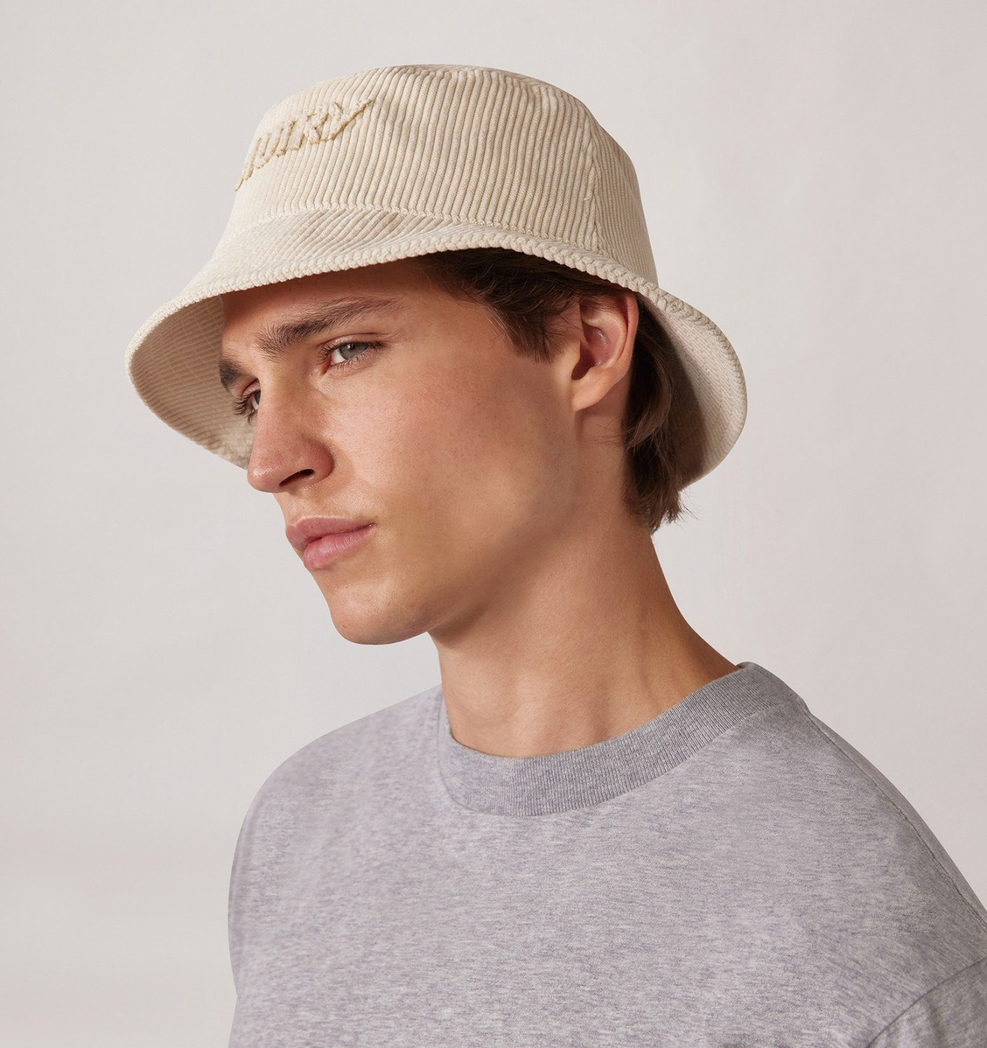 UNISEX BUCKET HAT WITH TONE-ON-TONE LOGO - 3