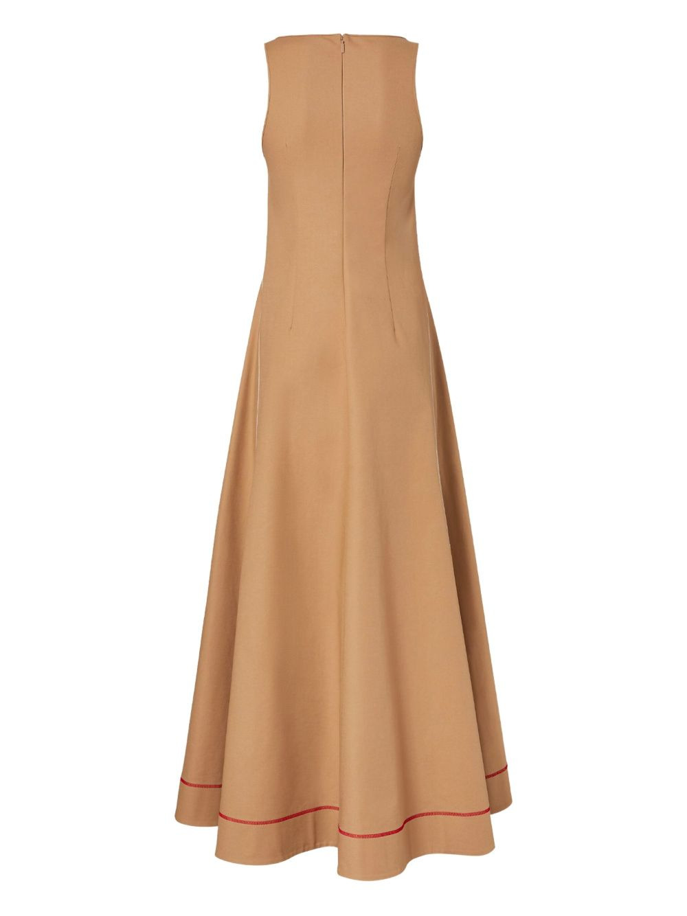 seam-detail maxi dress - 3