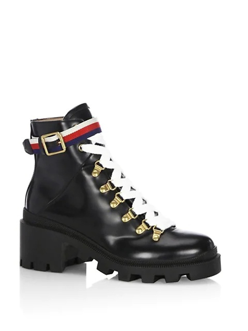 Magnum Leather Moto Boots - 1