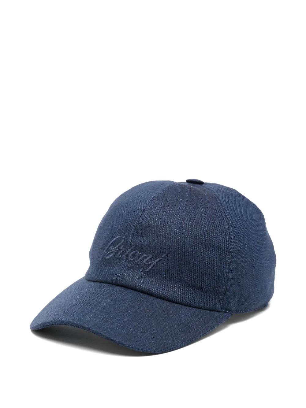 embroidered-logo baseball cap - 1