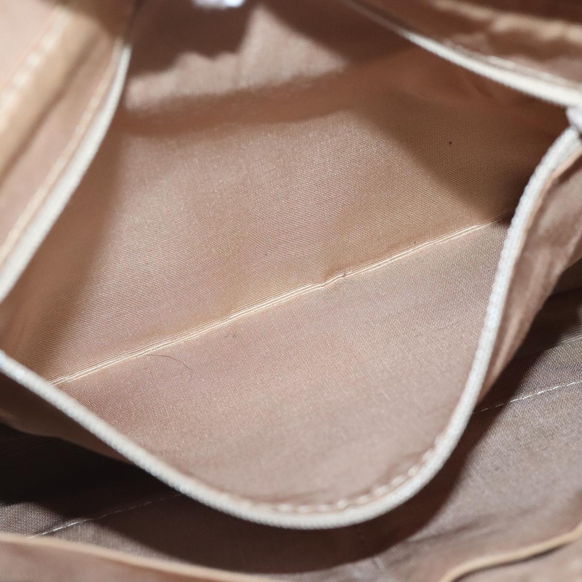 Burberry Nova Check Tote Bag Canvas Leather Beige Red - 12