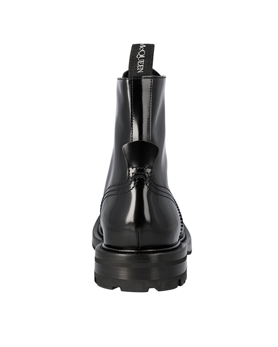 Alexander McQueen Worker Leather Boot - 3