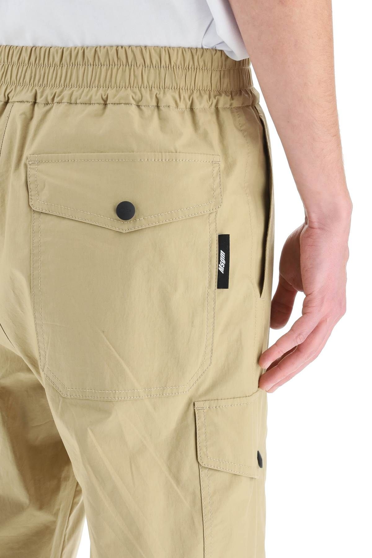 COTTON CARGO TROUSERS - 5