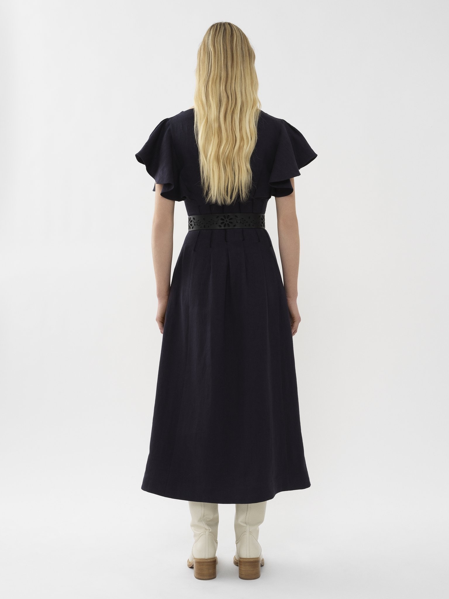 WING-SLEEVE DRESS - 3