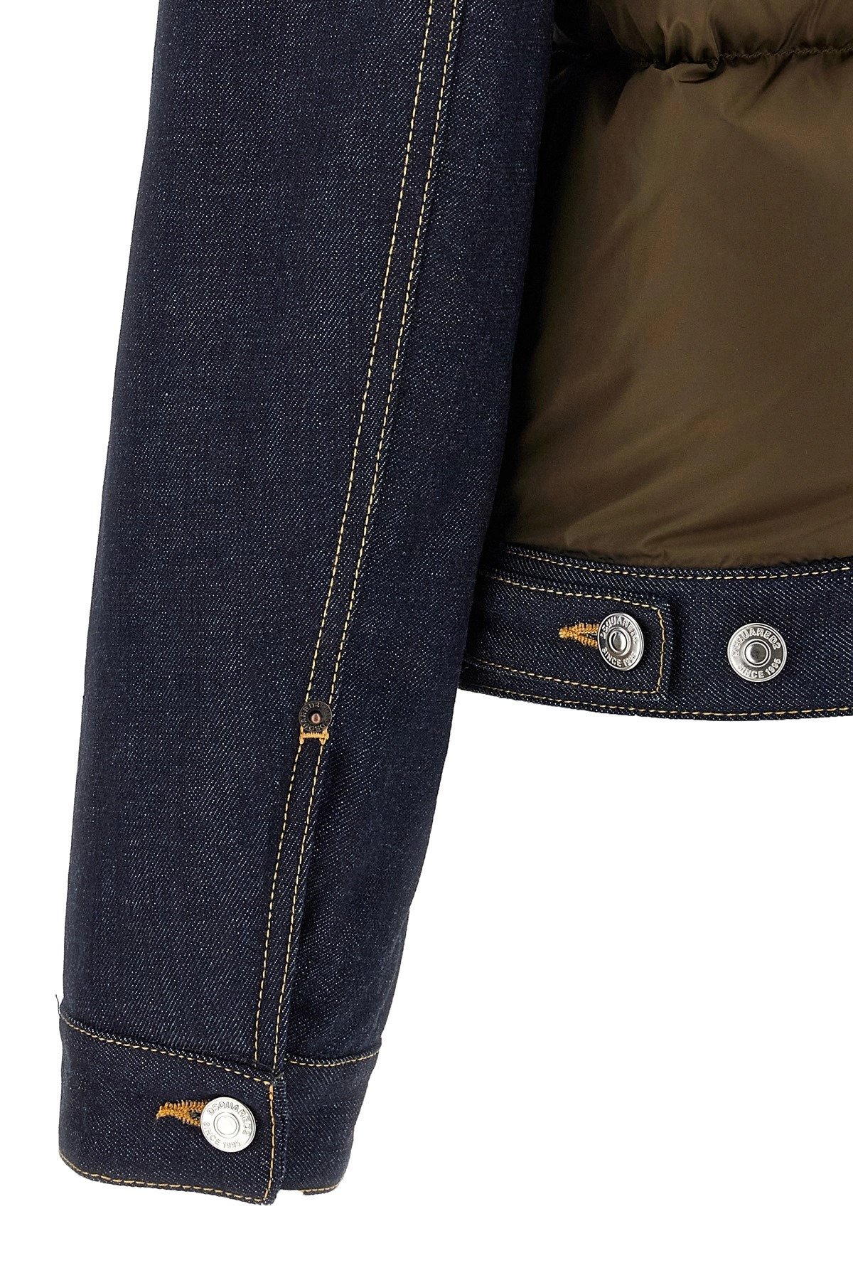 'Hybrid puffer-jeans' jacket - 4