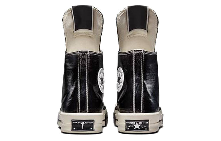 Converse Rick Owens x TURBODRK Chuck 70 High 'Black Lacquer' A01291C - 5
