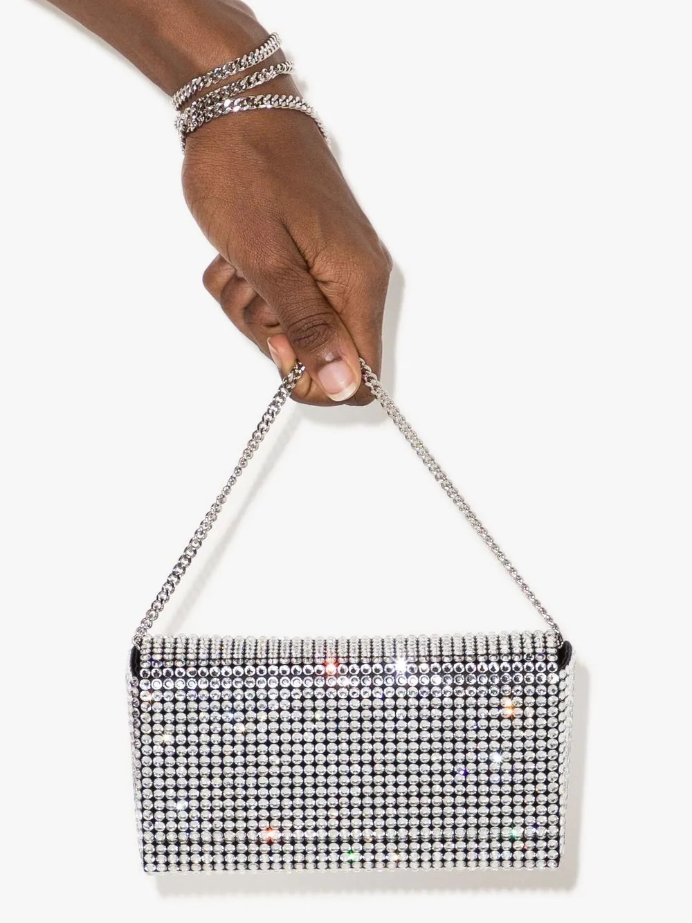 Paloma crystal-embellshed clutch - 4