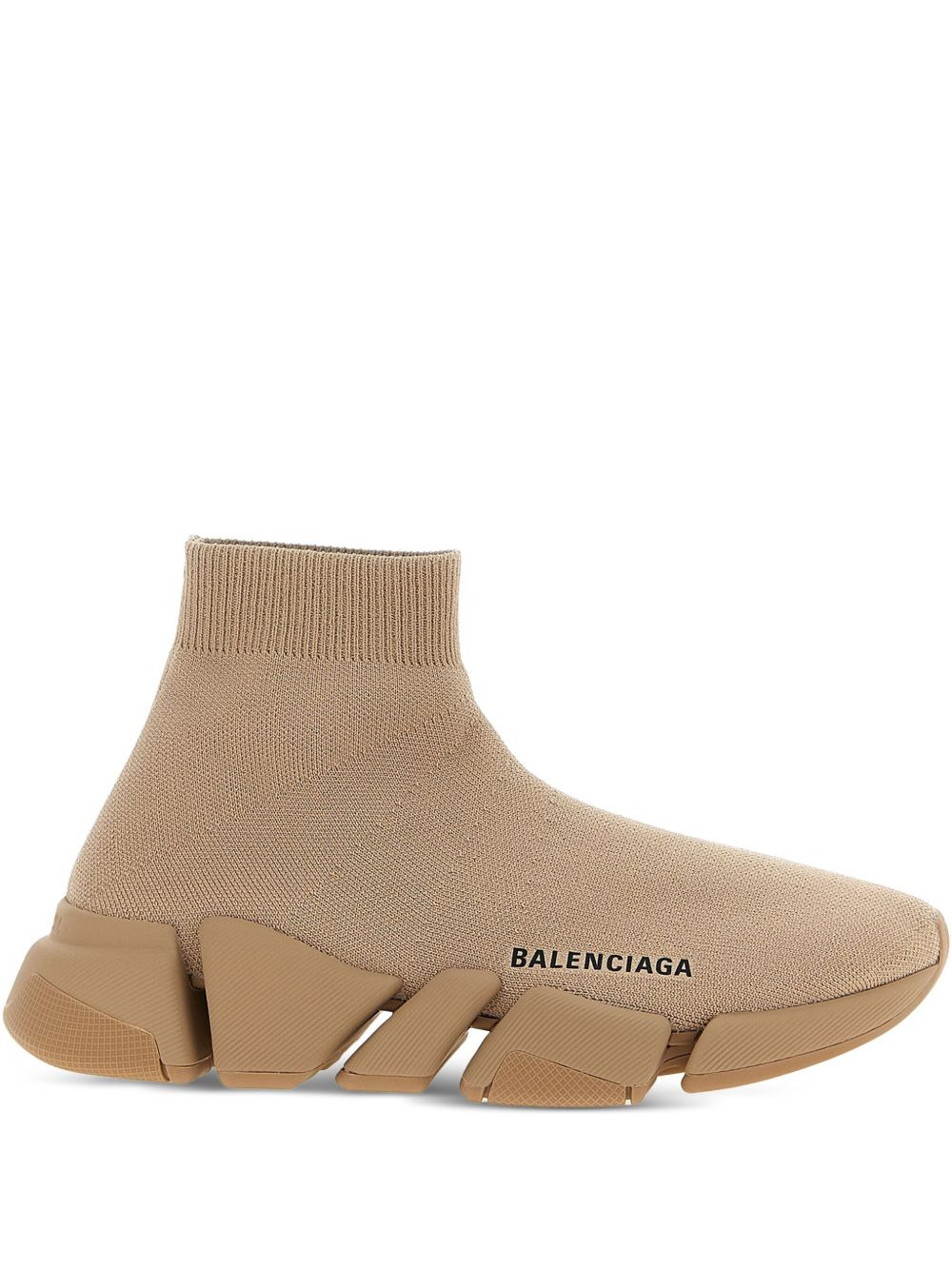 Speed 2.0 sock-knit sneakers - 1