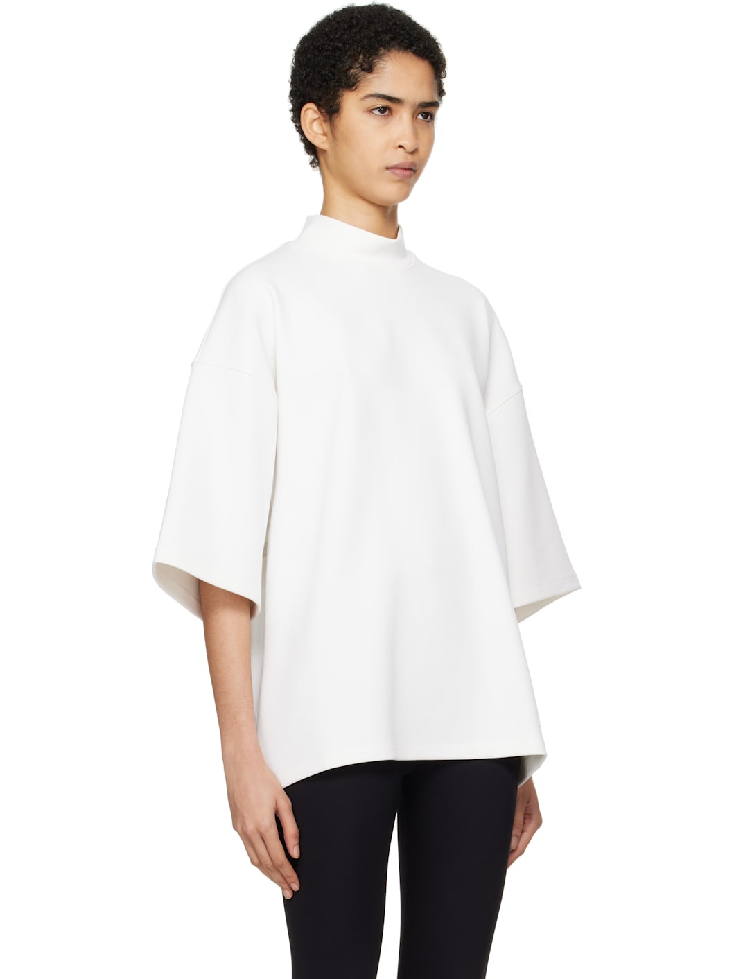 Off-White Semi Matte Top - 2