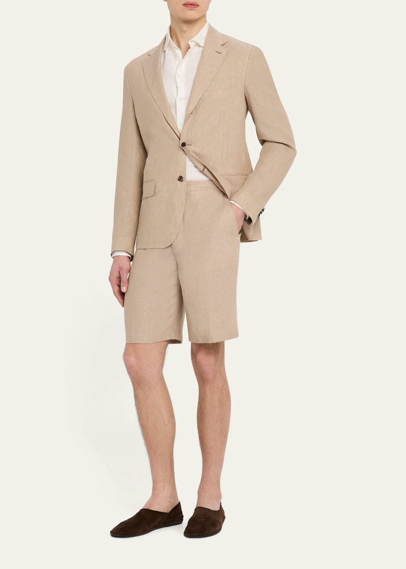 Loro Piana Men's Nolan Stretch Bermuda Shorts outlook