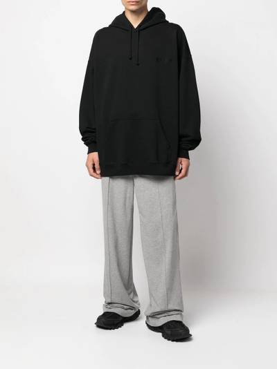 VETEMENTS jersey stretch-cotton hoodie outlook