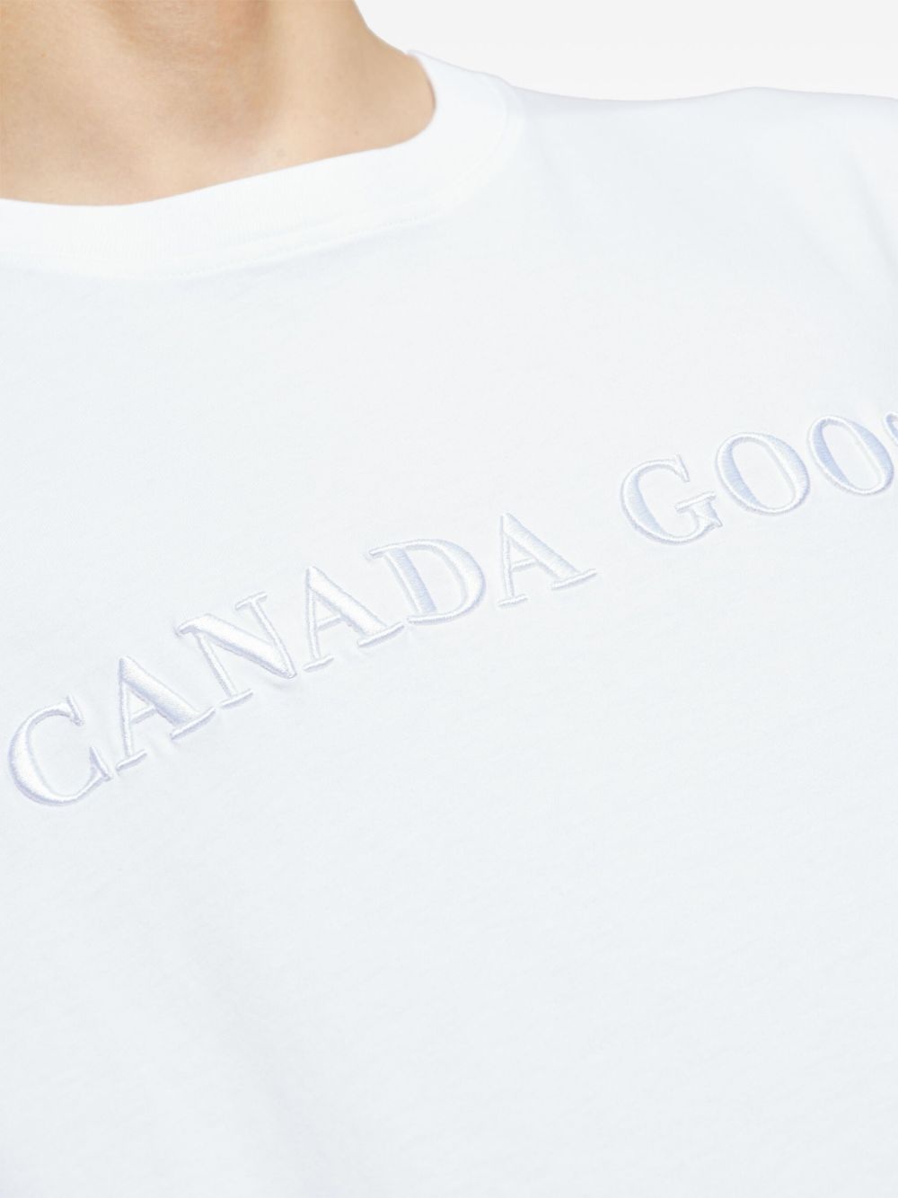 logo-embroidered T-shirt - 5