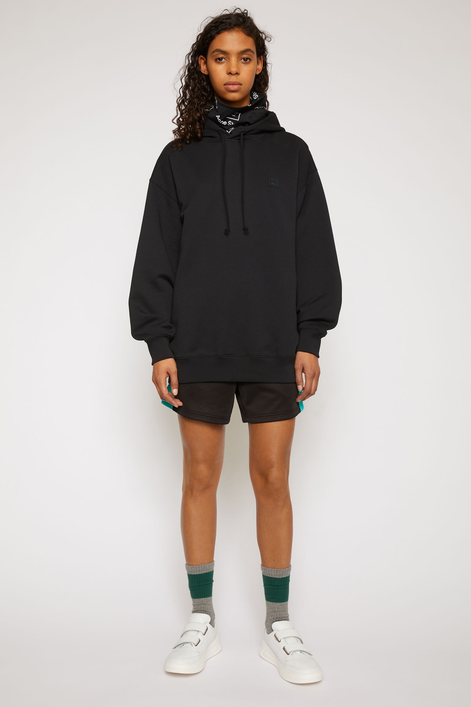 Hooded sweatshirt black - 2