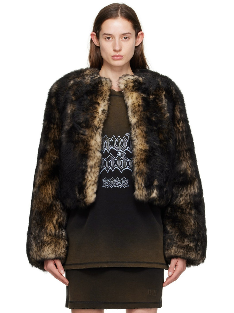 Brown SS1 Shearling Jacket - 1