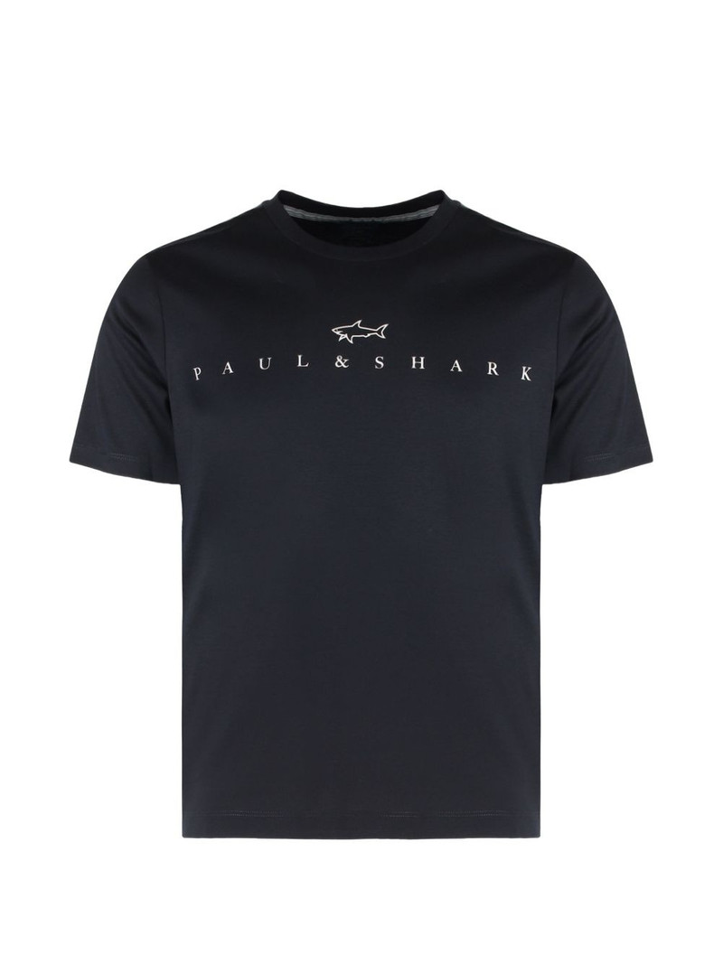 logo-print T-shirt 1