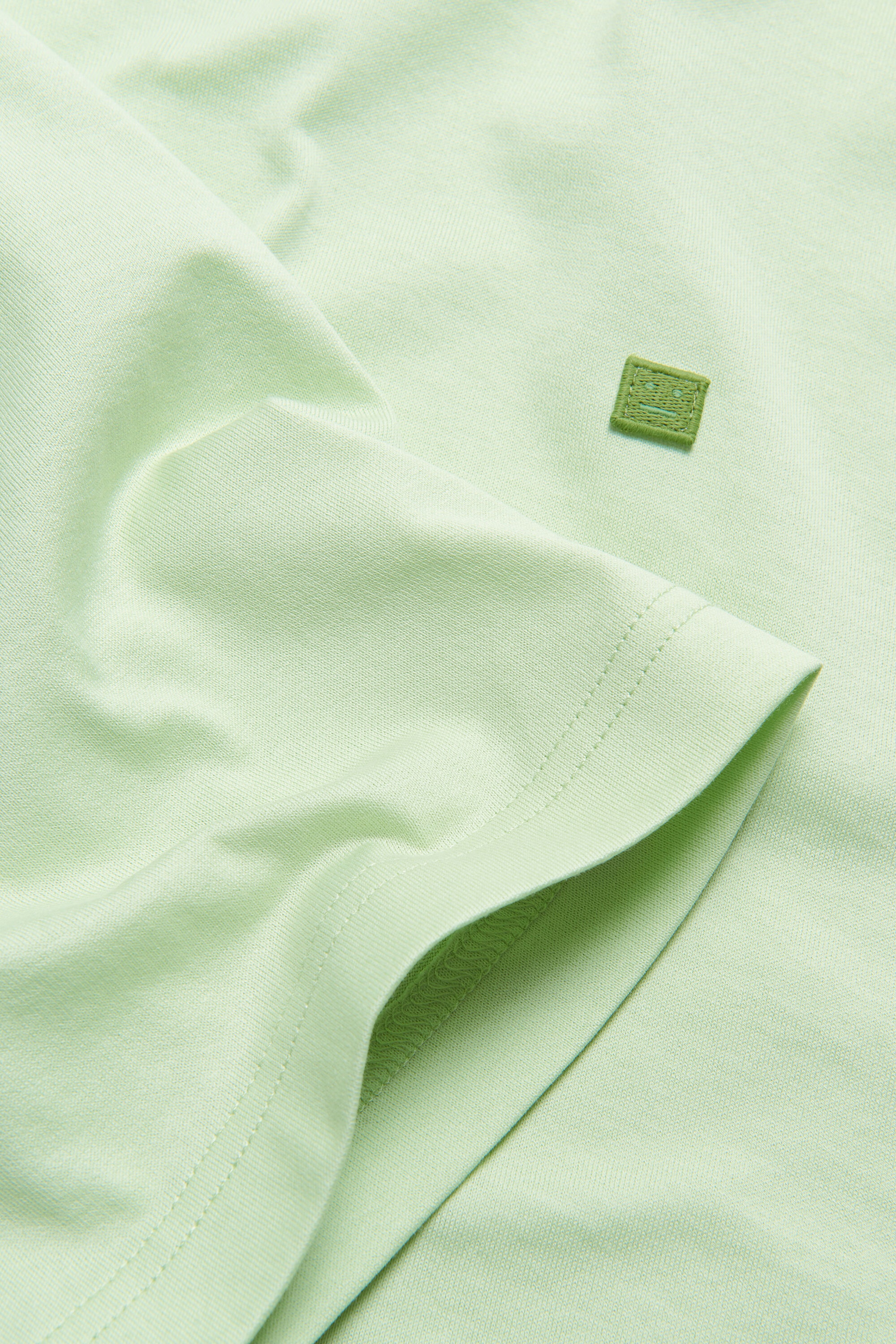 Crew neck t-shirt - Relaxed fit - Mint green - 4