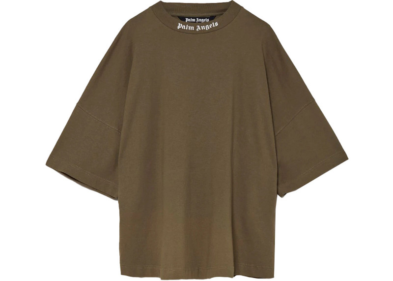 Palm Angels Palm Angels Logo T-shirt Military Green outlook