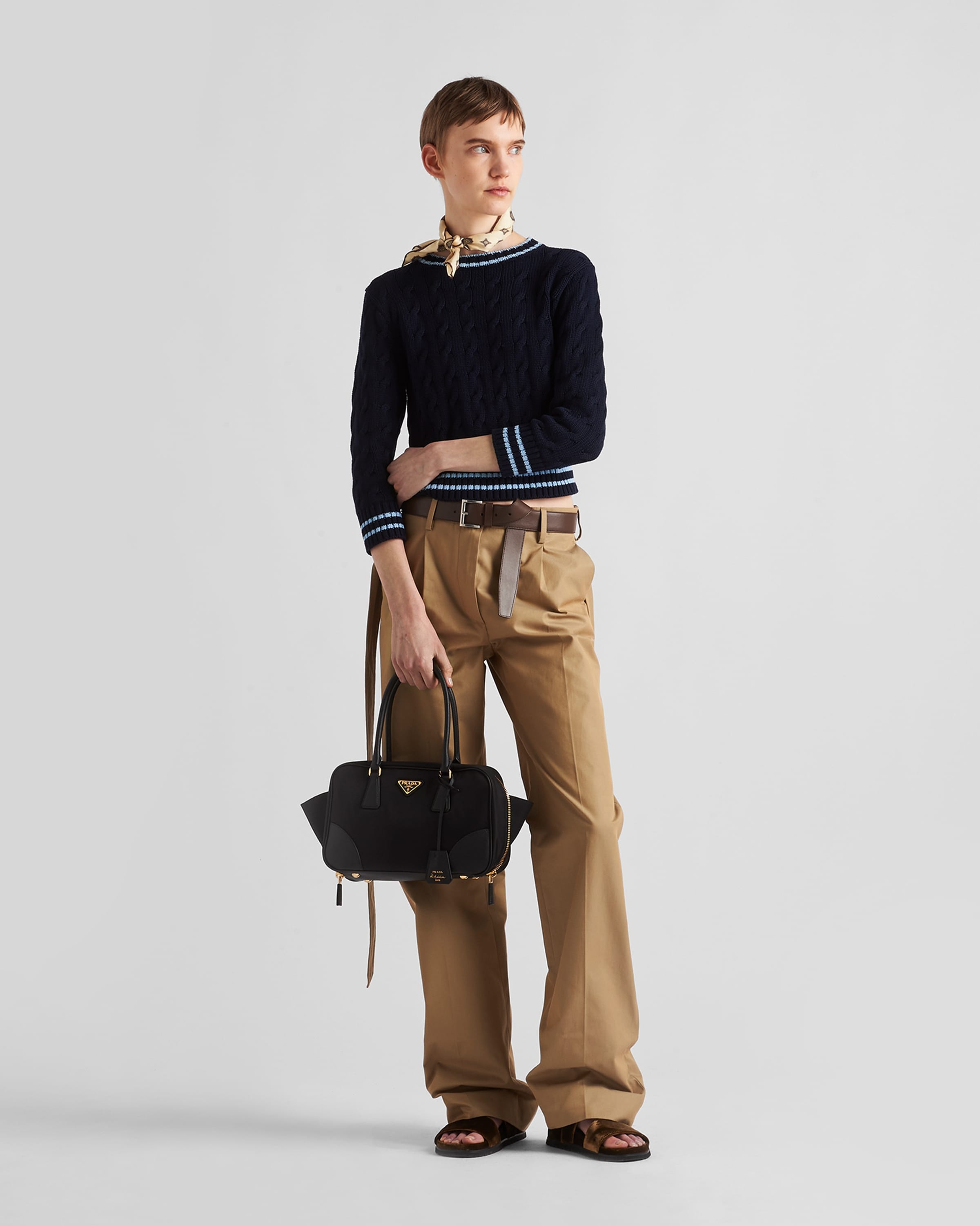 Prada Re-Edition 1978 medium Re-Nylon and Saffiano leather two-handle bag - 2