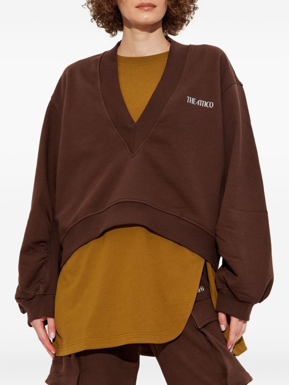 V-neck sweatshirt - 3