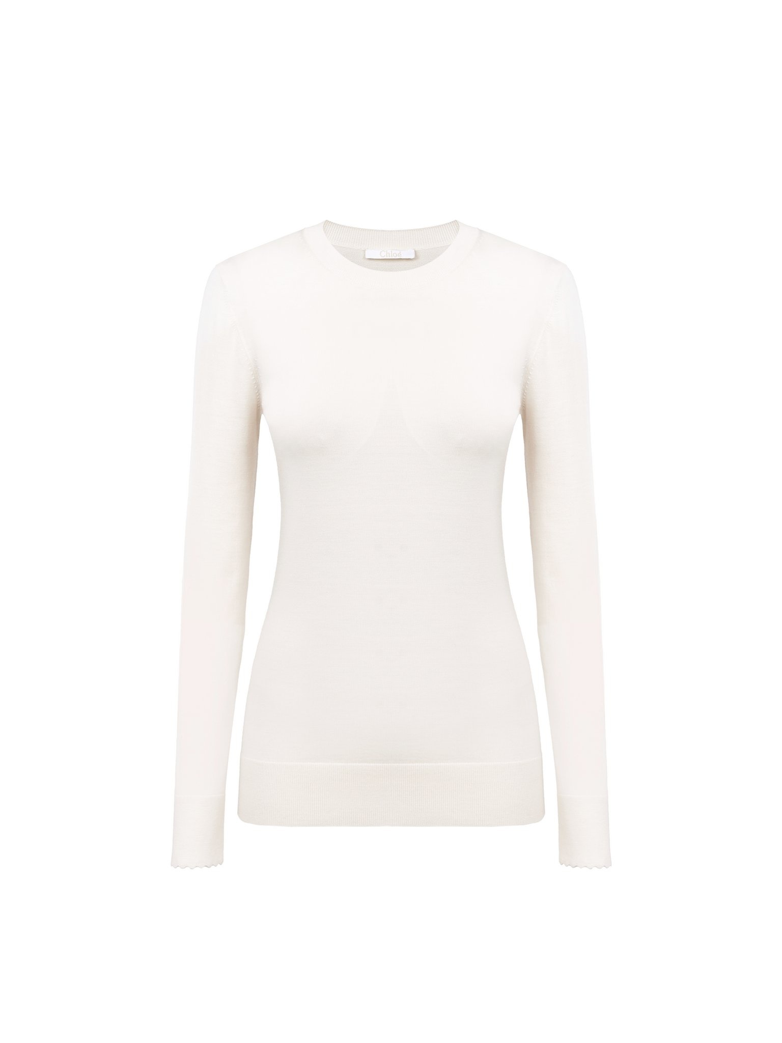 SCALLOPED SWEATER - 1