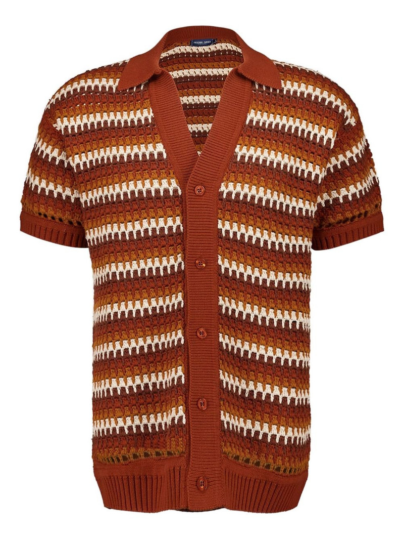 Pinto crochet striped shirt 1