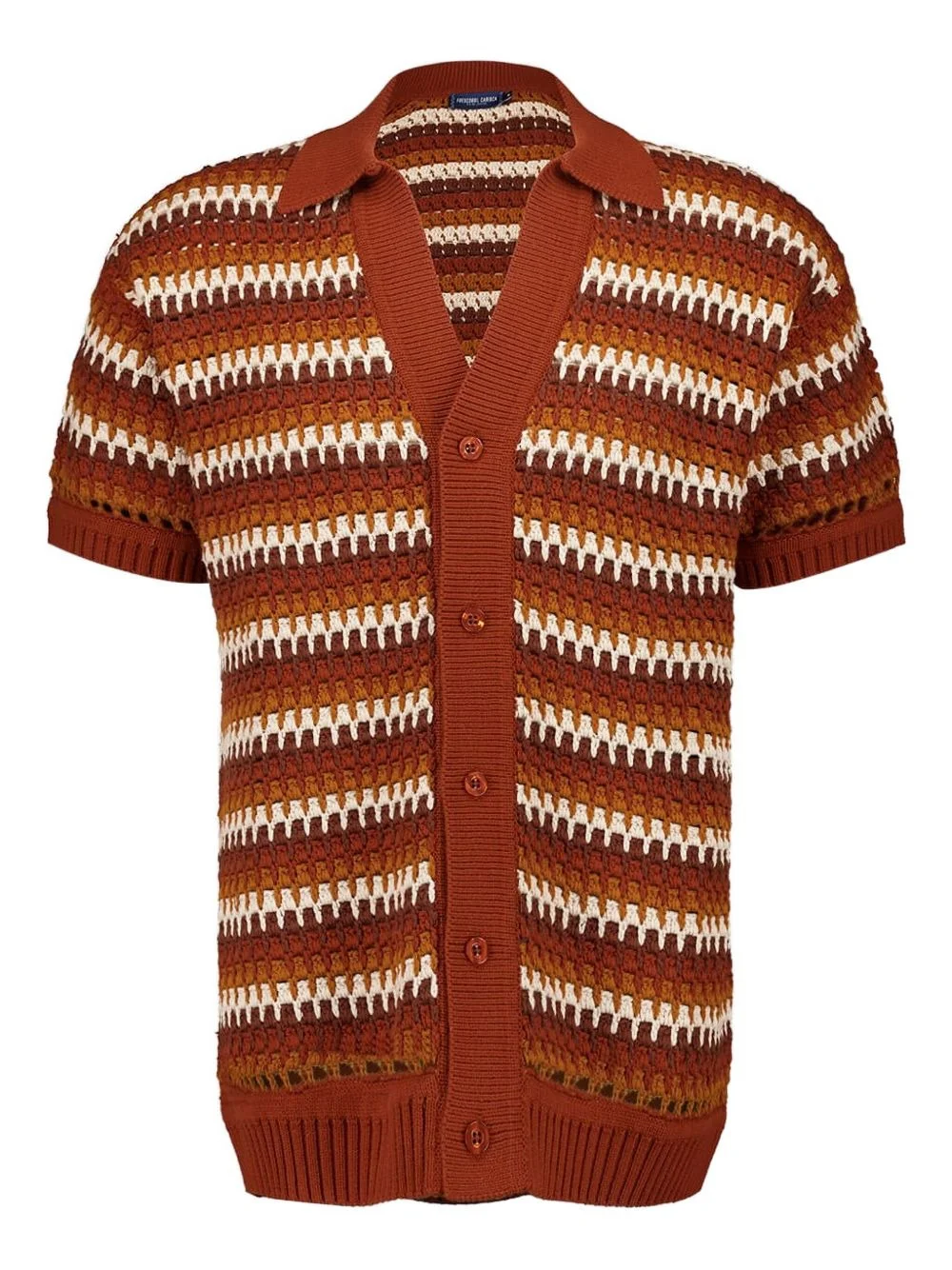 Pinto crochet striped shirt - 1