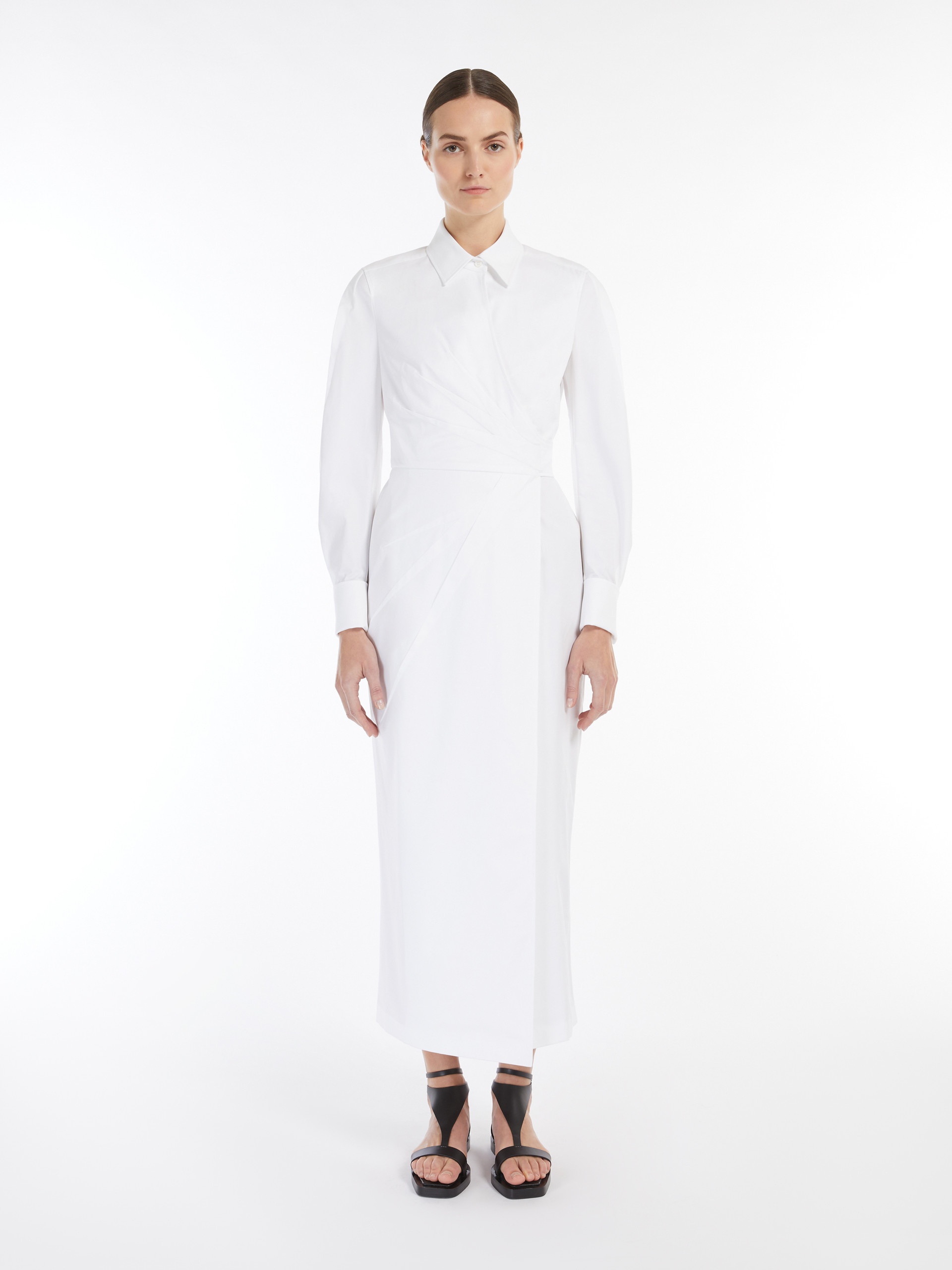 BALZAC Cotton twill dress - 3