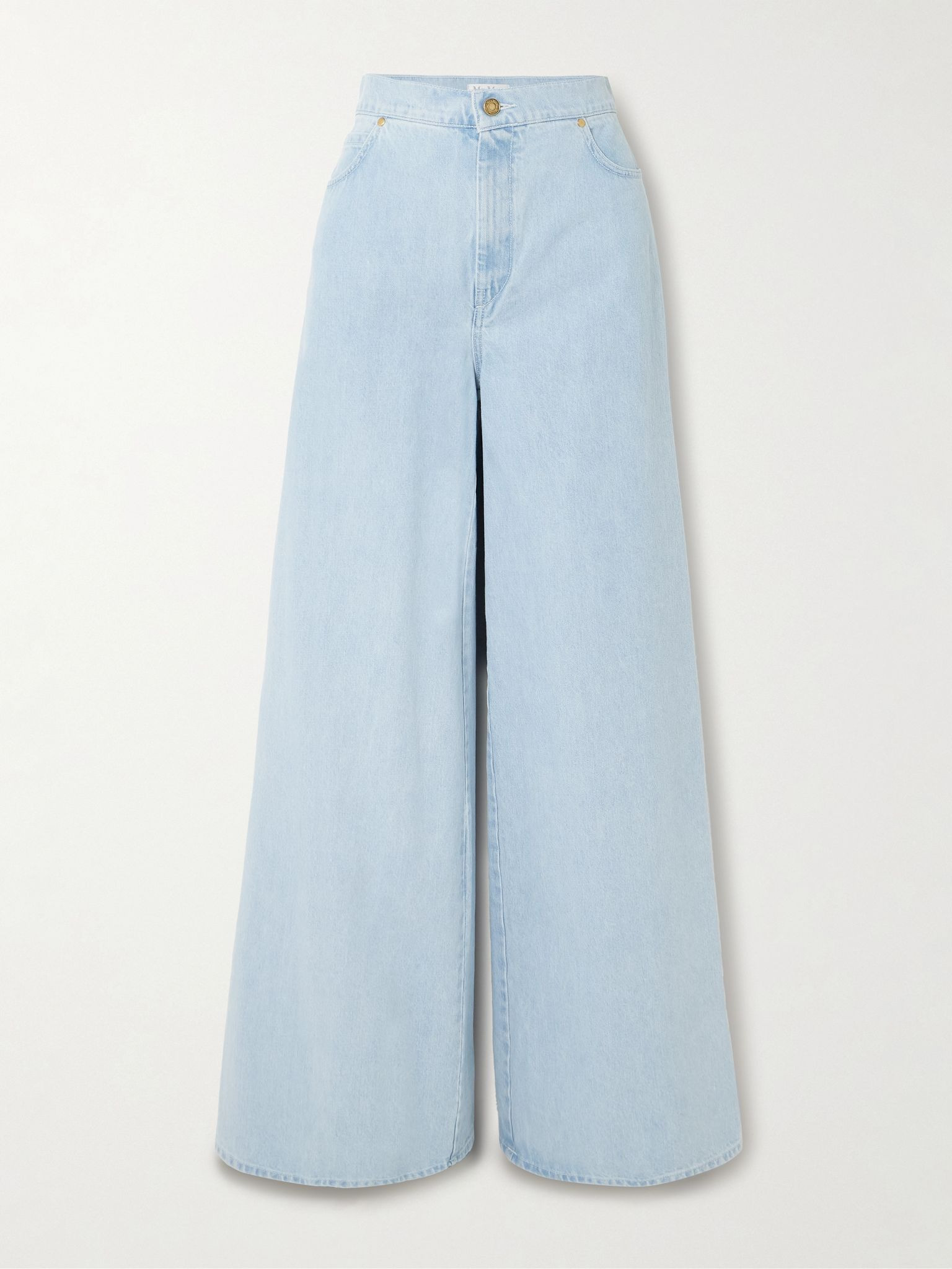 Affari high-rise wide-leg jeans Light blue - 1
