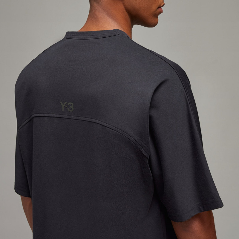 Y-3 Mesh 3-Stripes Short Sleeve Tee 6