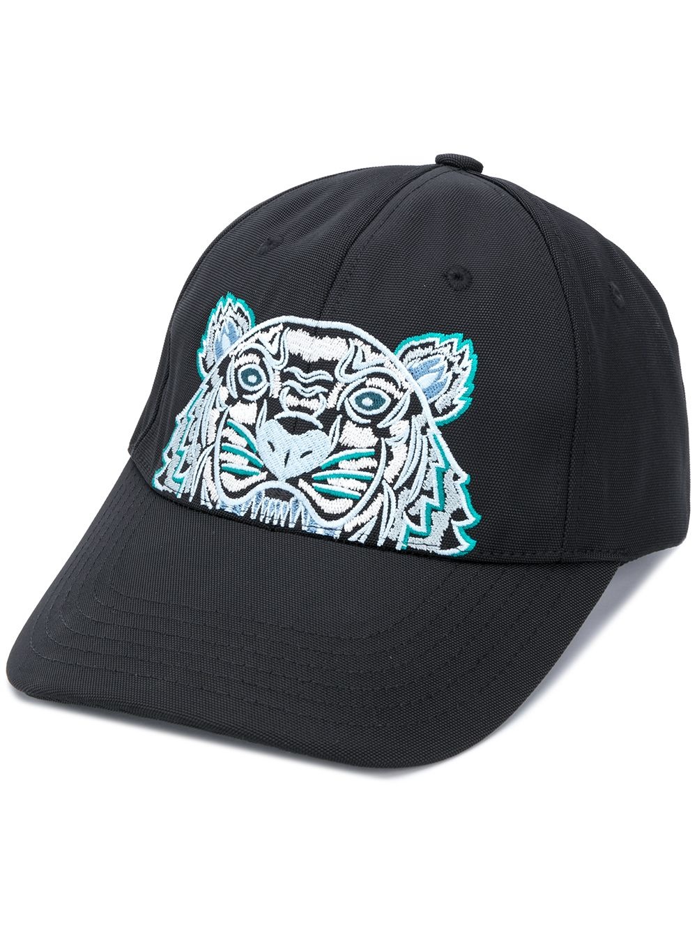 embroidered-motif baseball cap - 1