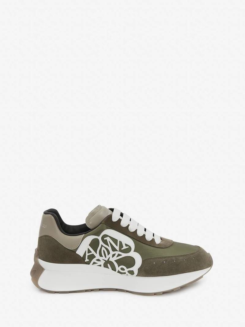 Men's Sprint Runner in Khaki 1