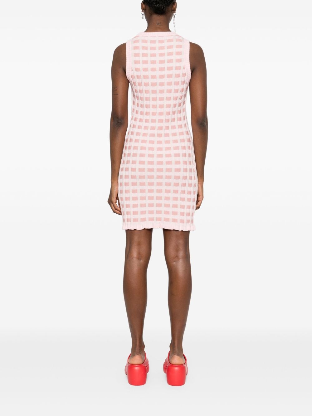 Fox-motif midi dress - 4