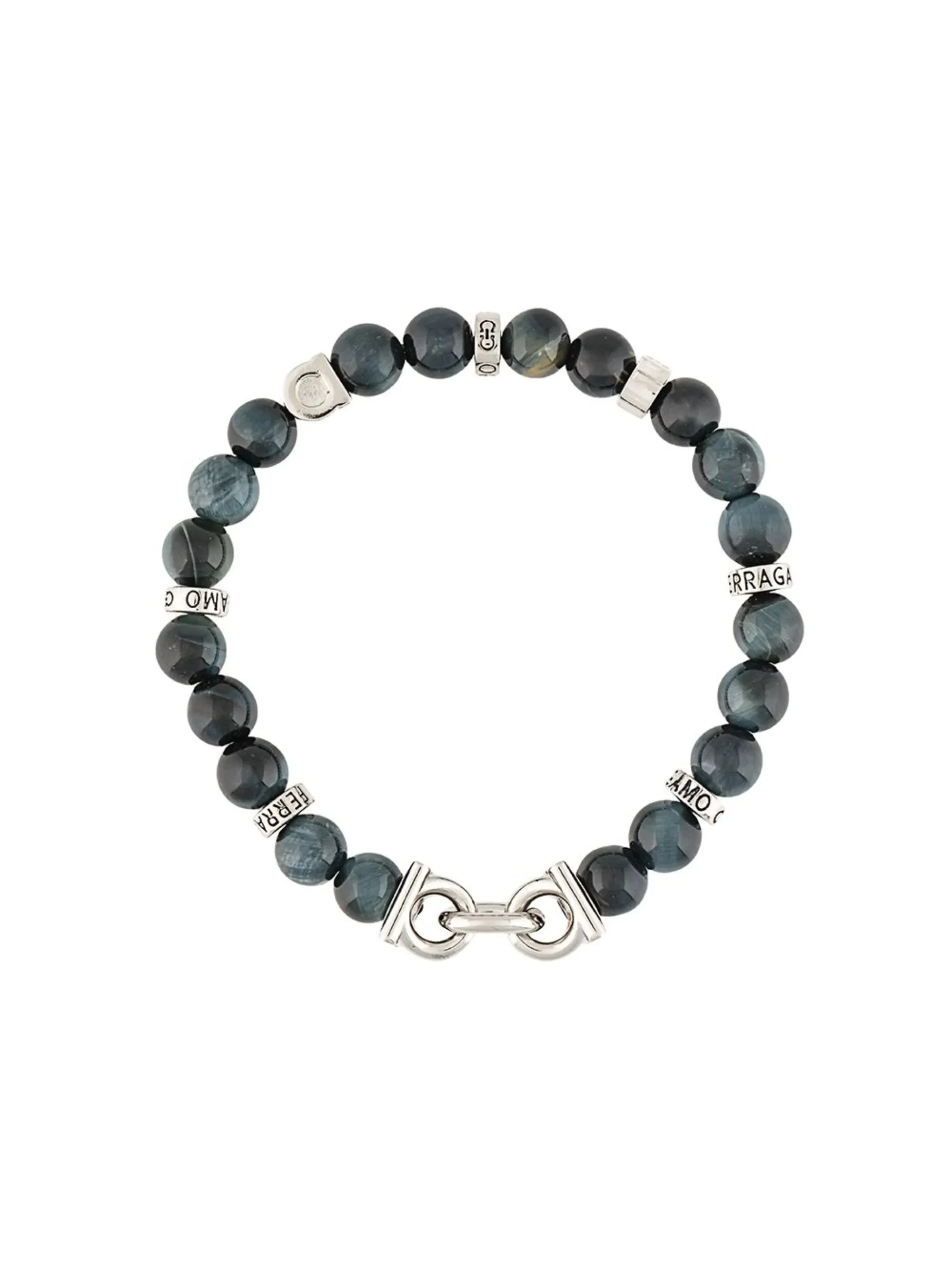 Ferragamo Semi-precious Stone And Gancini Bracelet - 1