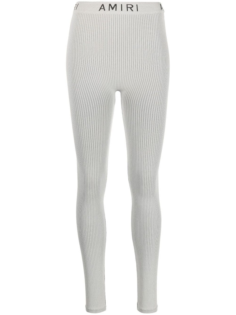 seamless fine-ribbed leggings 1