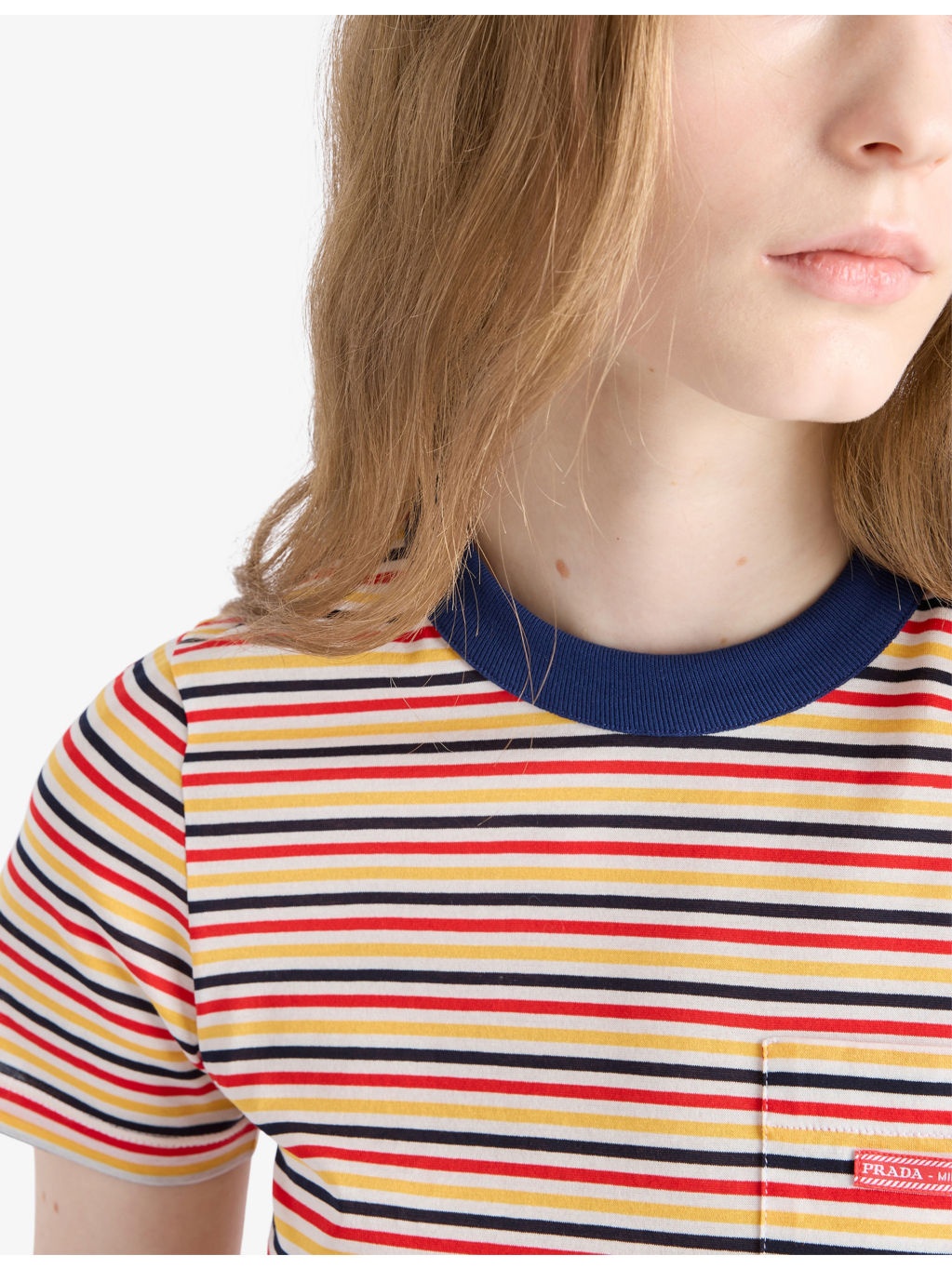 Logo-Patch Striped Cotton-Lisle T-Shirt - 5