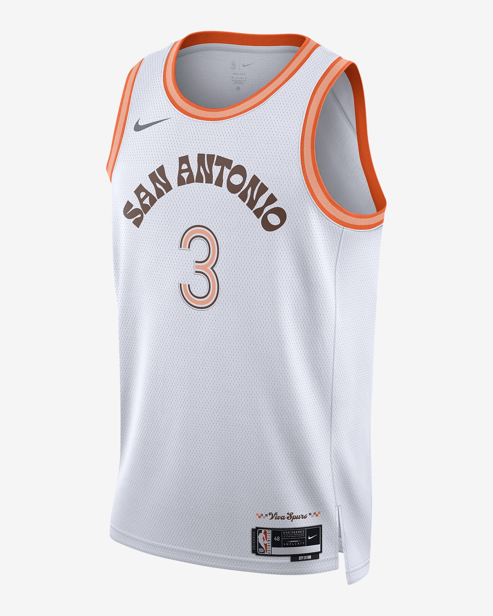 Keldon Johnson San Antonio Spurs City Edition 2023/24 Nike Men's Dri-FIT NBA Swingman Jersey - 1