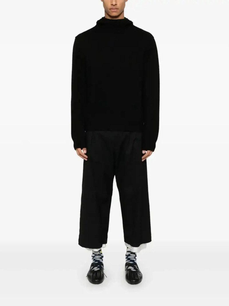 CHARLES JEFFREY LOVERBOY Fluffy Ears Balaclava sweater outlook