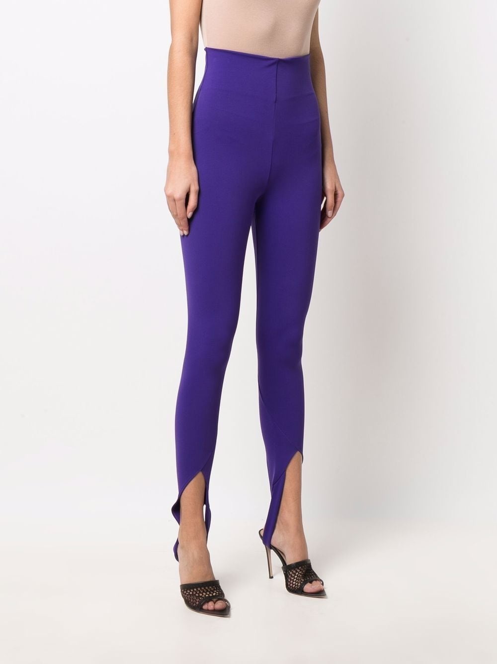 high-waisted stirrup leggings - 3