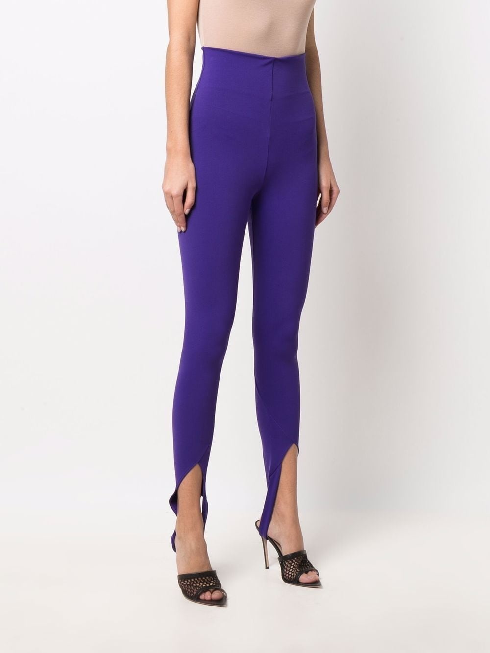 high-waisted stirrup leggings - 3