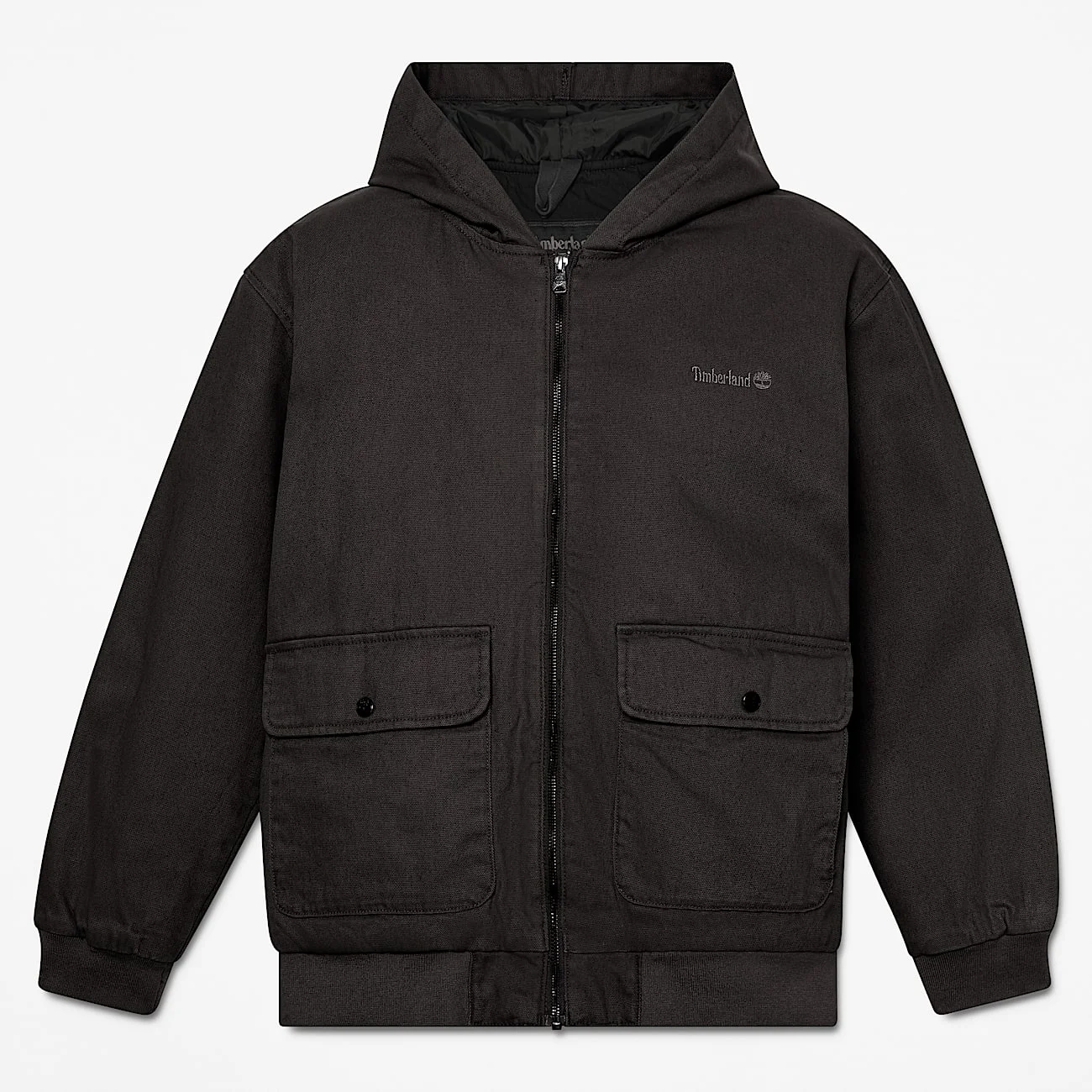 Men's Insulated Canvas Bomber - 1