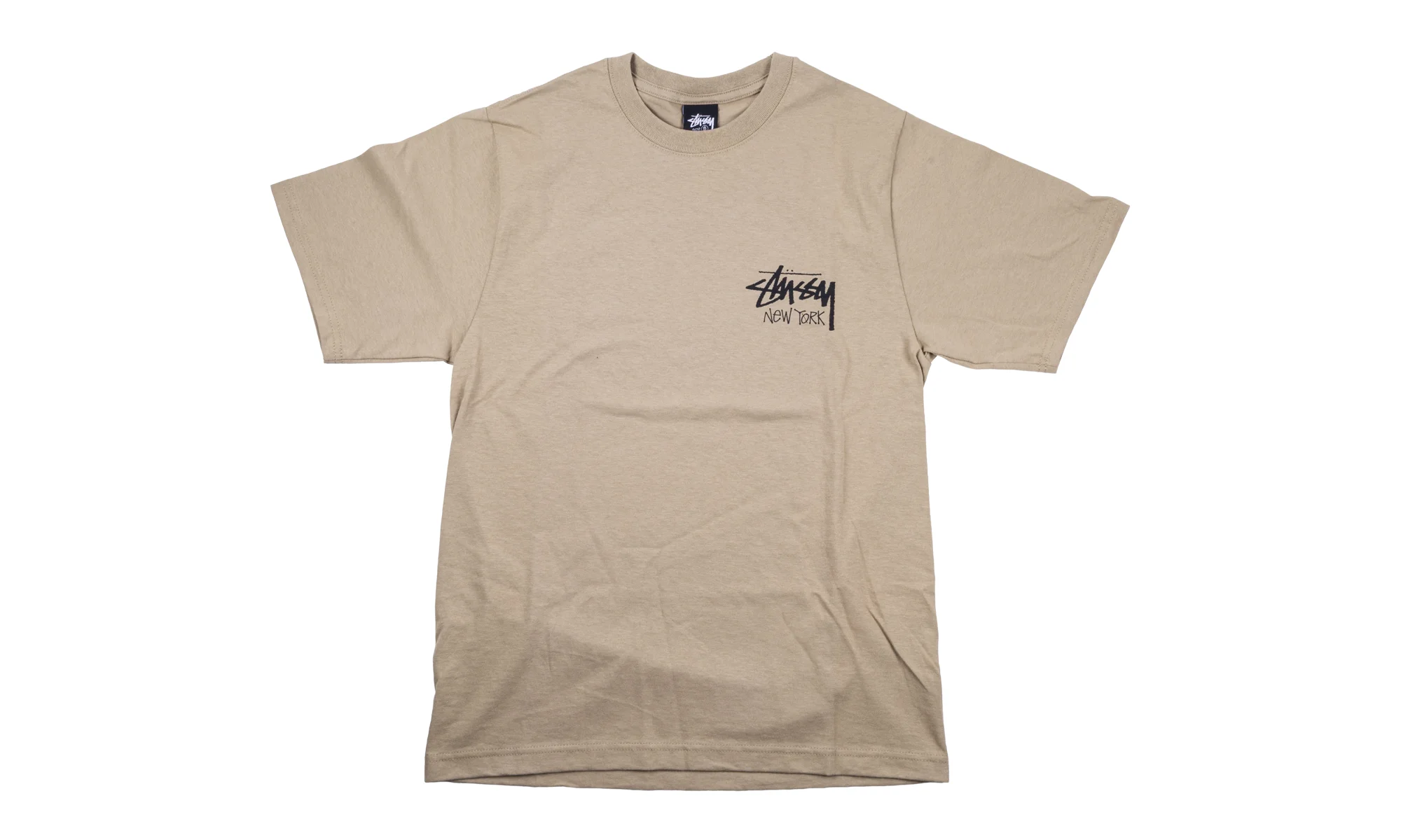 New York Chapter Tee "Khaki" STUS342 - 1