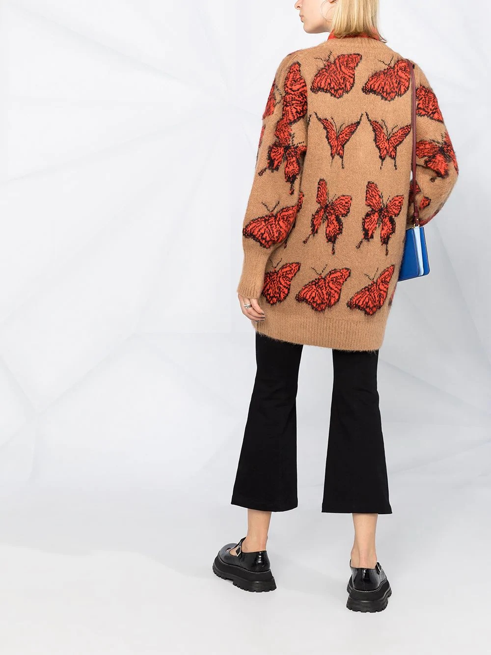 butterfly pattern jumper - 4