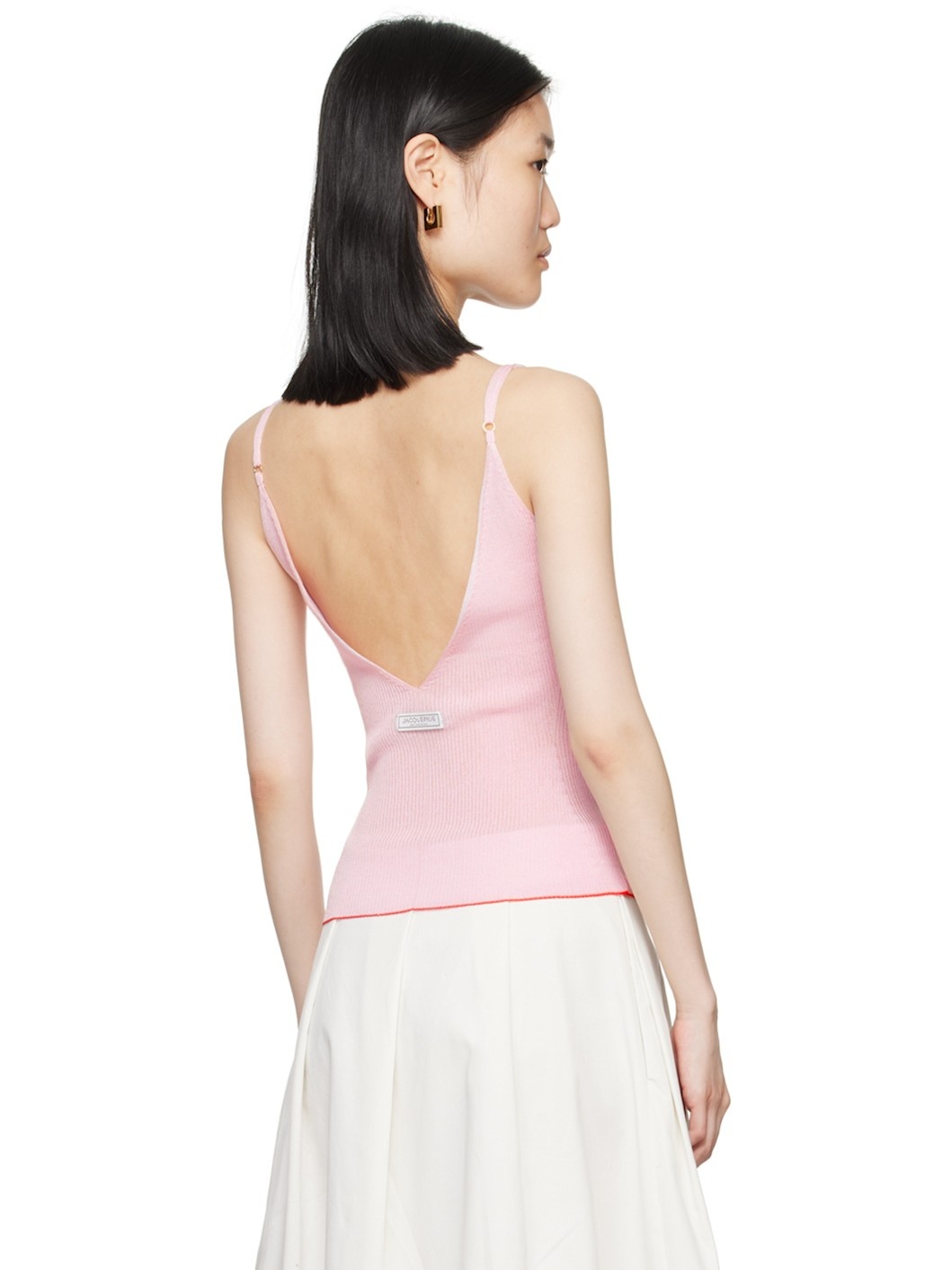 Pink La Casa 'La maille Spallina' Tank Top - 3