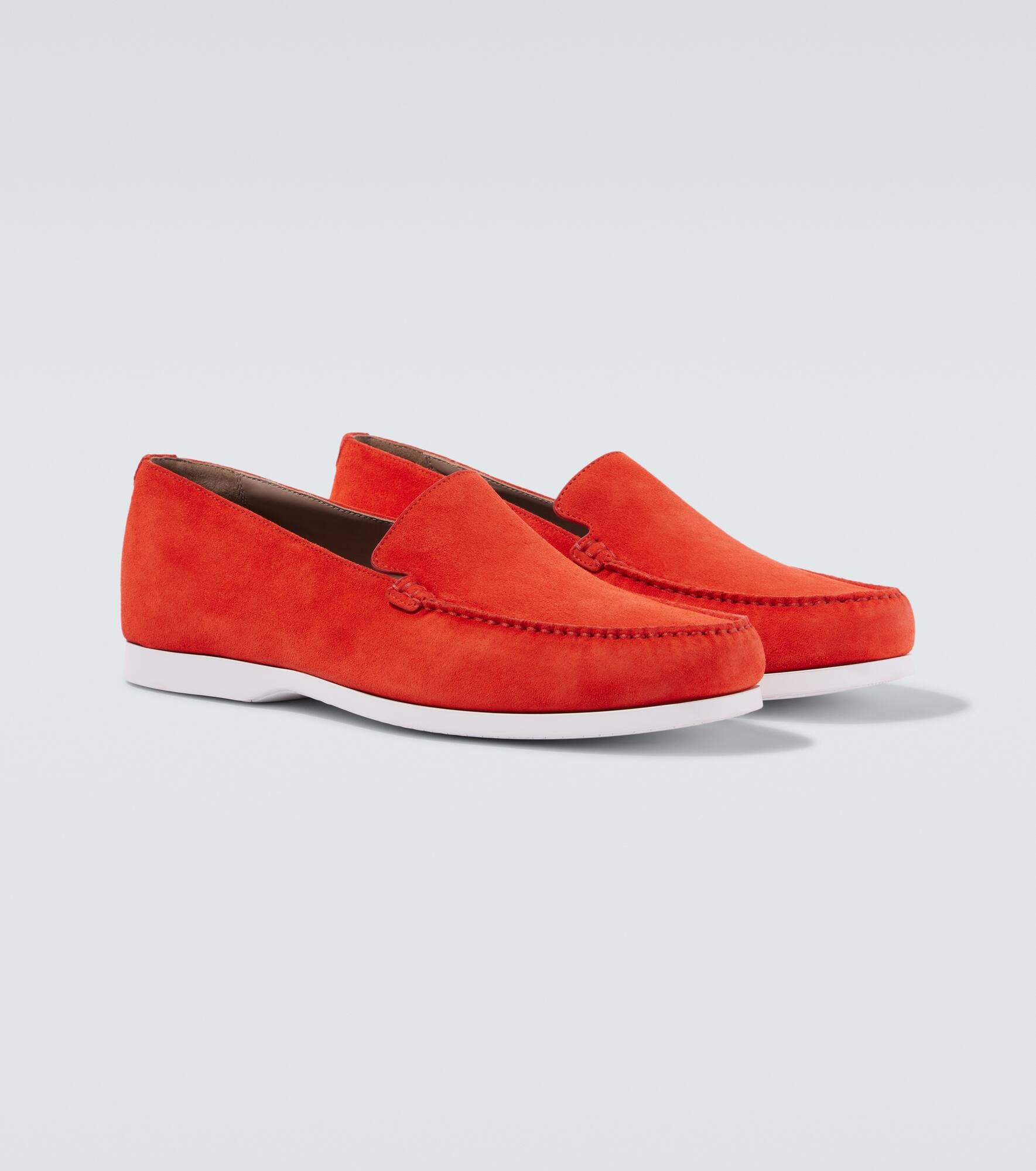 Monaco suede loafers - 5