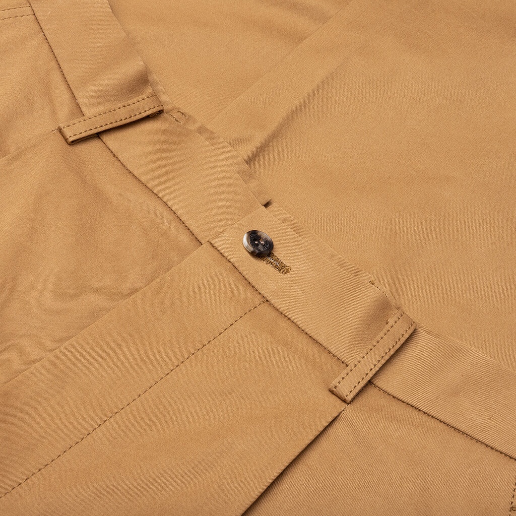COTTON CHINO PANT - BEIGE - 5