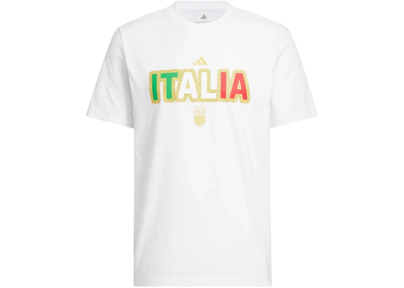 adidas FIFA World Cup 2026 Italy Home Graphic Tee White - 1