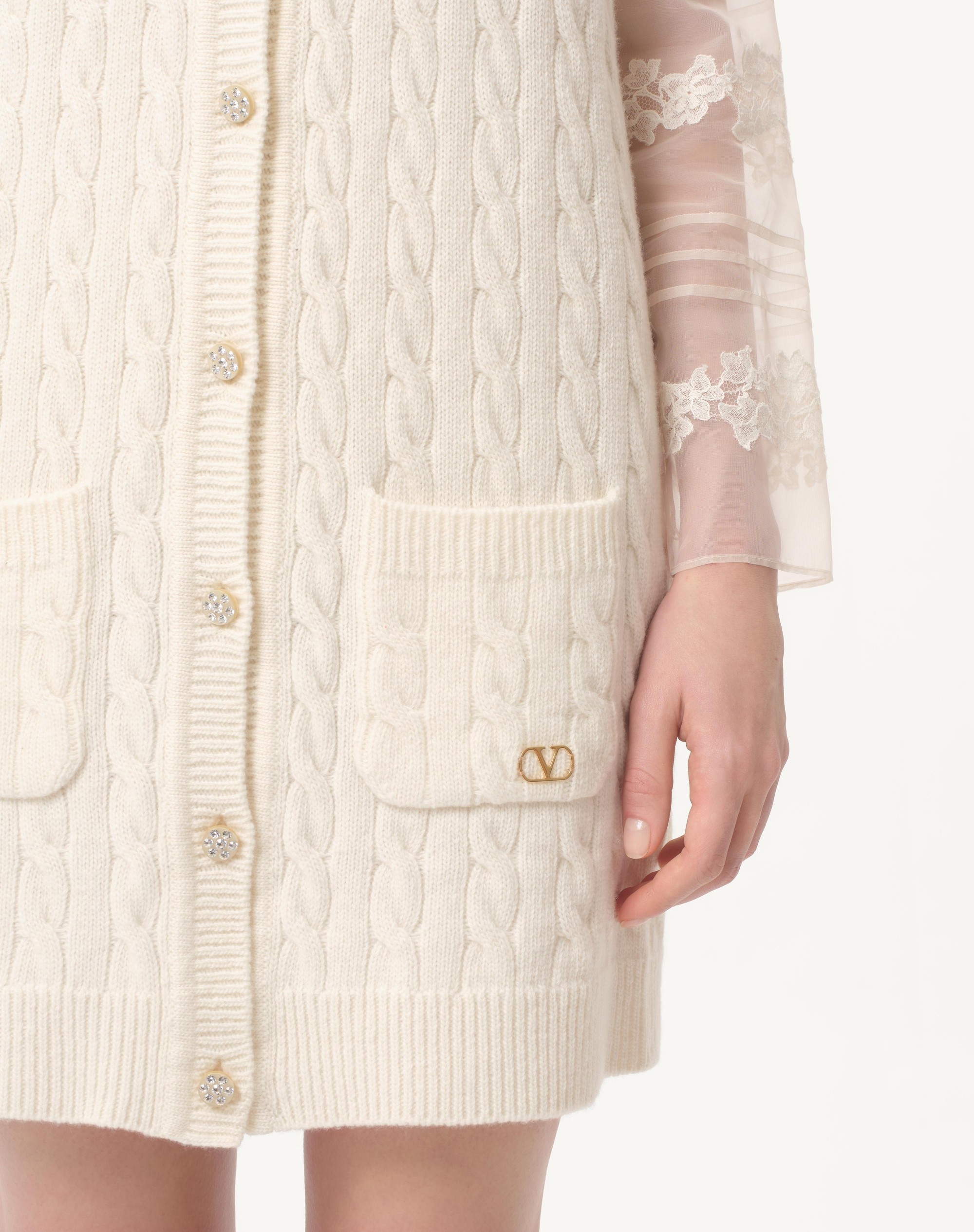 WOOL CARDIGAN - 4