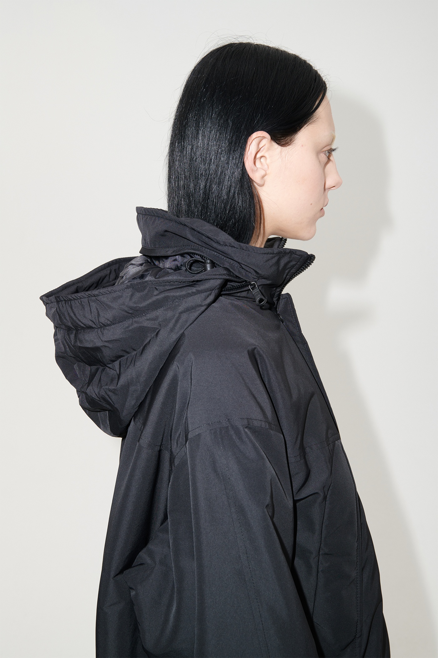 Asena Parka Black Recycled Poly - 4