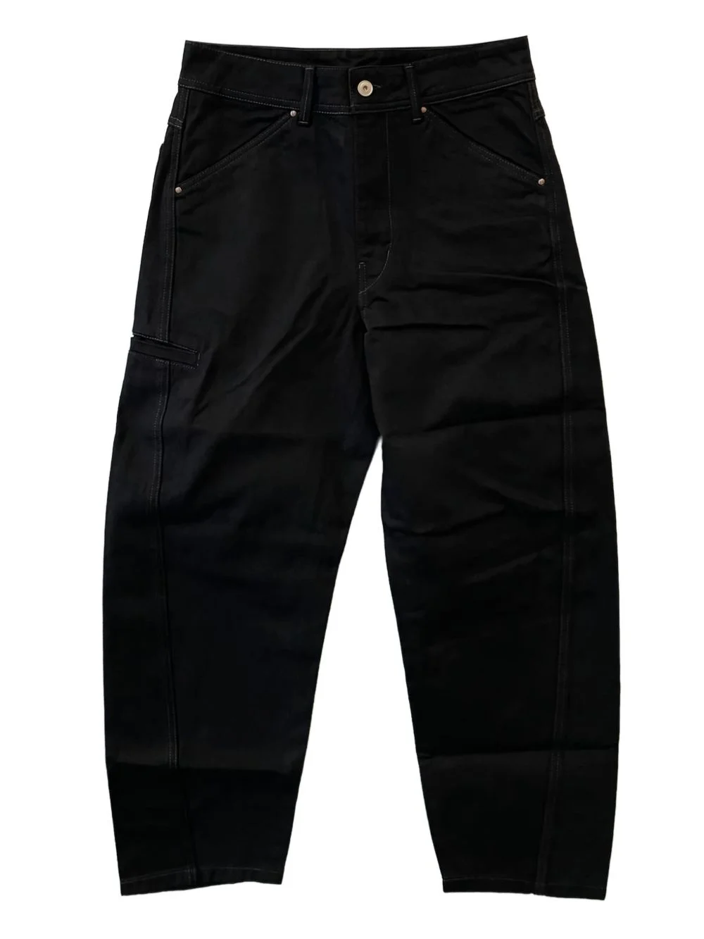 Lemaire Men Twisted Cotton Trousers - 1