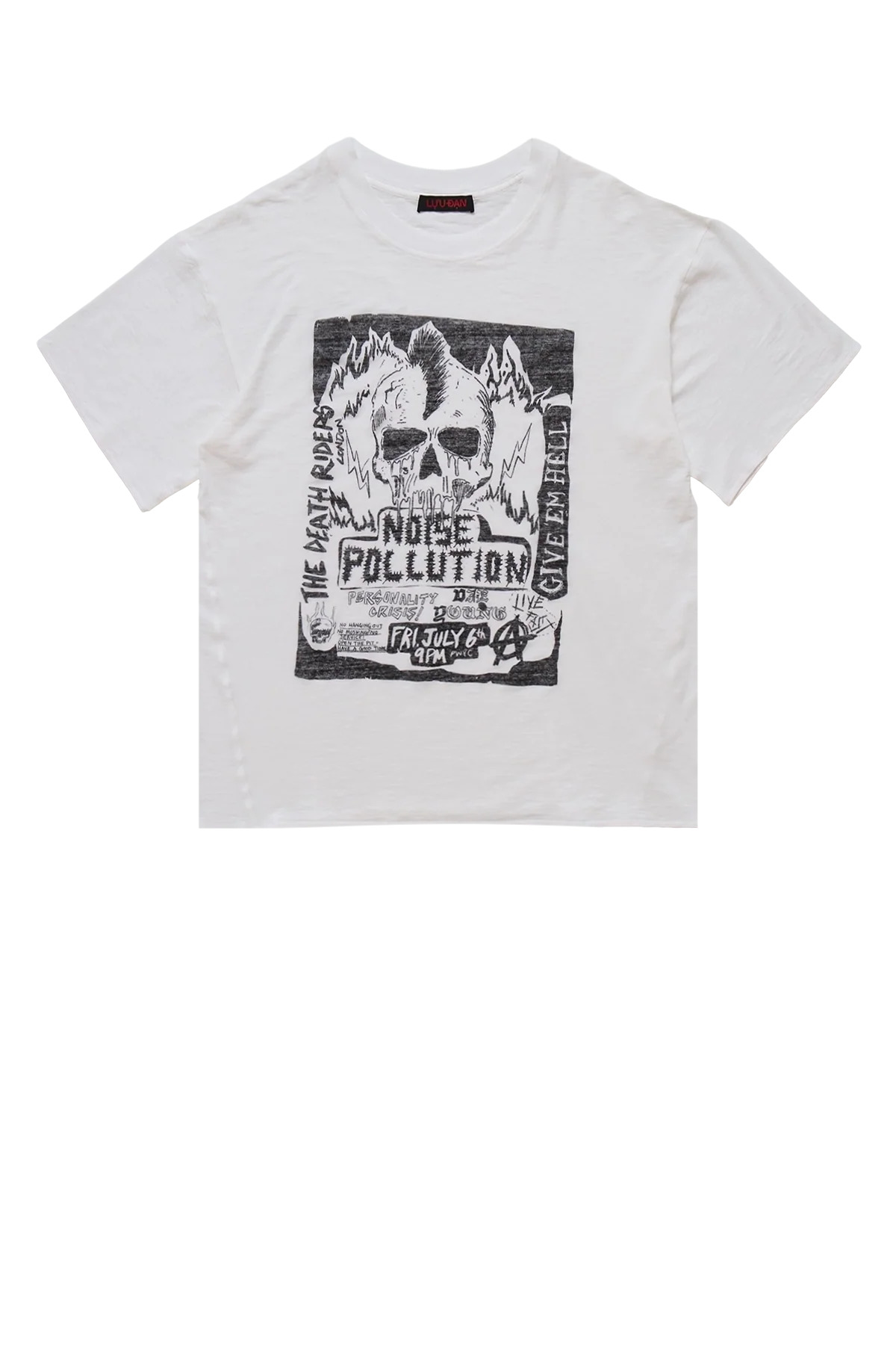 Lu'u Dan  Thrash Tee White - 2